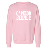 Cape Cod Blonde - Unisex Light Pink Crewneck