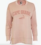 Cape Shark - Ladies Mauve Crewneck
