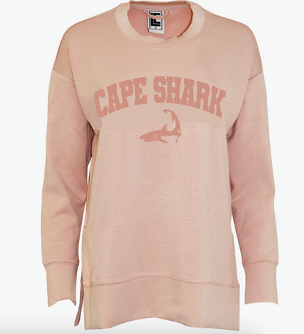 Cape Shark - Ladies Mauve Crewneck