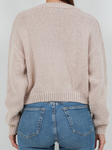 Coastal Knit Cardigan - Sand