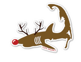 Pattern Sticker - Rudolph