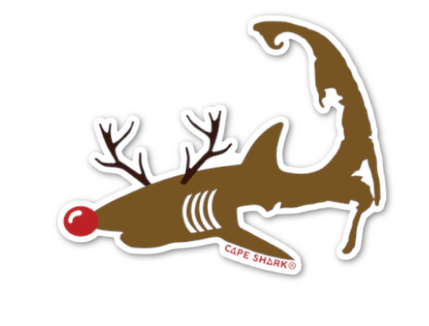 Pattern Sticker - Rudolph