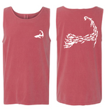 Cape Cod Sharks - Unisex Washed Red Tank