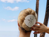 Sand dollar - Flat Claw Clip