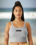 Surfboard - Ladies Gray Tank