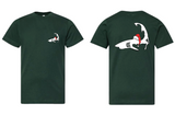 Santa Shark - Infant/Toddler Forest T-Shirt