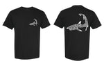 Cape Cod Towns - Unisex Black T-Shirt