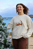 Rudolph Shark - Unisex Heather Oatmeal Crewneck