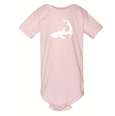 Shark - Light Pink Onesie T-Shirt
