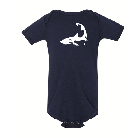 Shark - Navy Onesie T-Shirt
