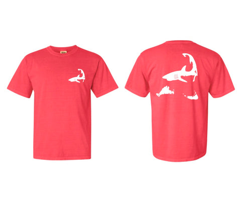 Cape Shark and Islands - Unisex Watermelon T-Shirt