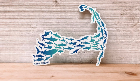 Pattern Cape Cod Sharks - Navy/Mint
